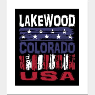 Lakewood Colorado USA T-Shirt Posters and Art